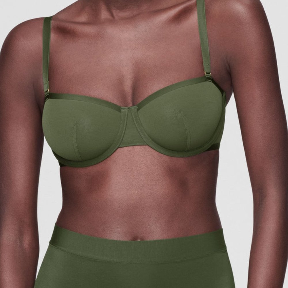 CUUP Balconette Bra (NWT) BRAND NEW 36F - Pyrite